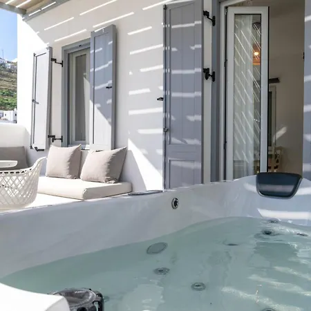 Indigo Lägenhetshotell Livadi (Serifos)